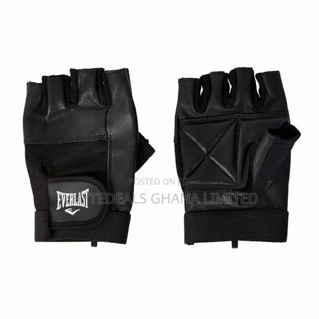 High-Quality Everlast Leather Gym Gloves-Comfort Durability