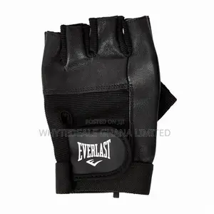 High-Quality Everlast Leather Gym Gloves-Comfort Durability
