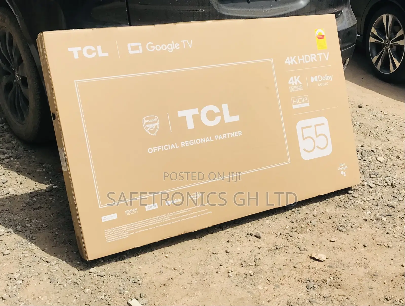 Smart 55 Inches Glossy Led Uhd TCL P635 Crystal Tv