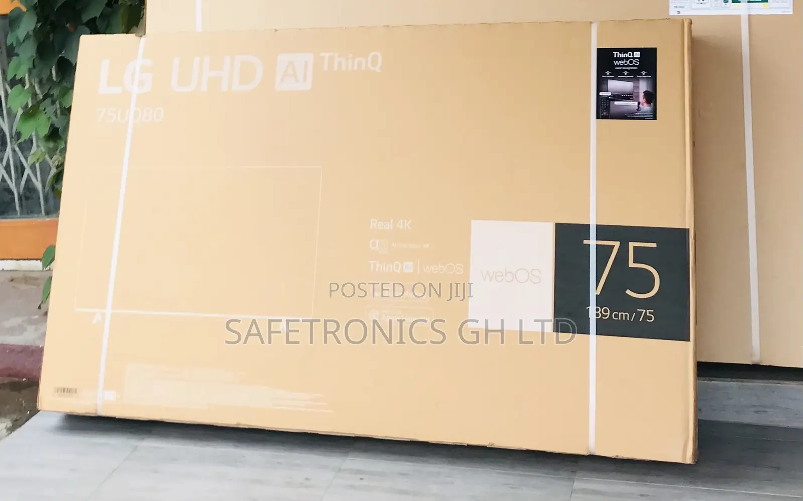 Glossy Led Smart Uhd 75 Inches Ur80 Lg Television