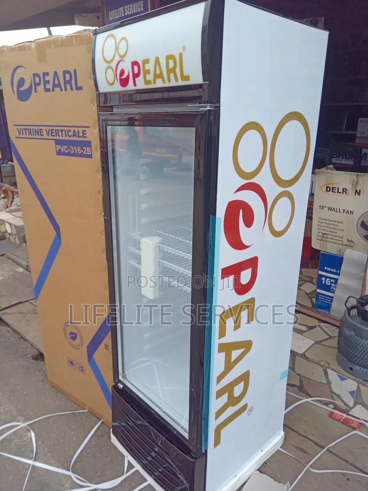 235 Litres Showcase Display Fridge Pearl