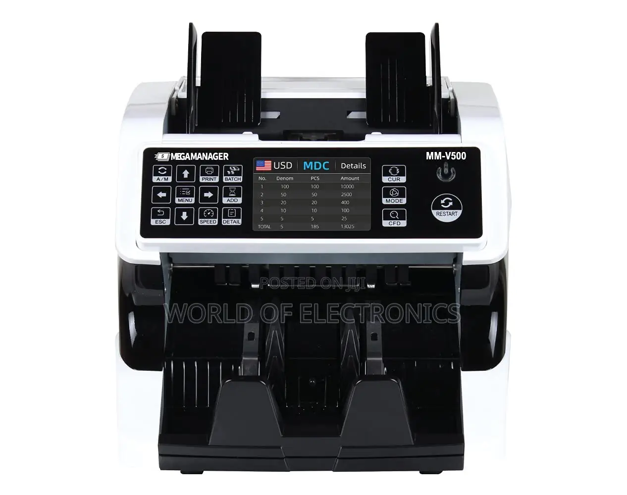 In Box Premax Multi-Currency Value Counting Machine PM-VC110