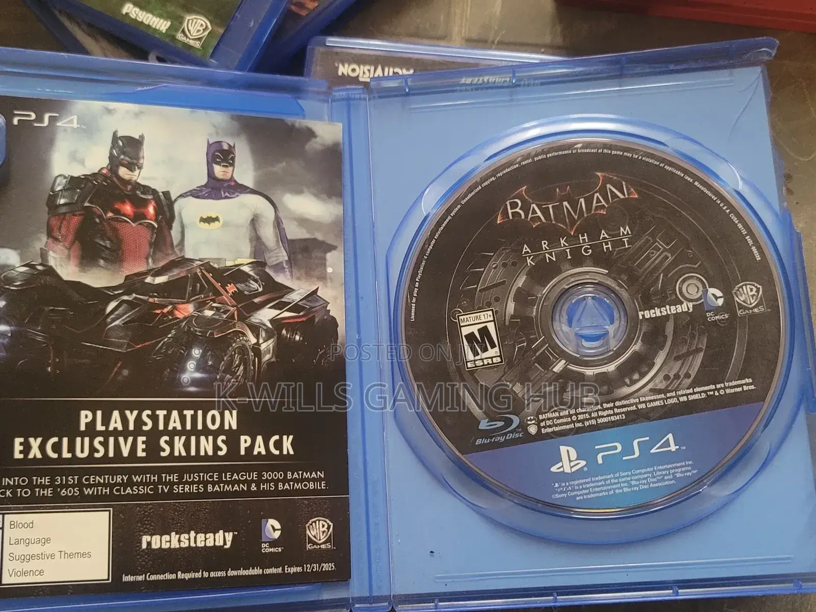 Batman Arkham Knights Ps4 Cd