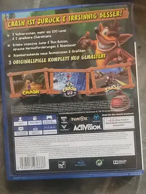 Crash Bandicoot N San Trilogy Cd Ps4