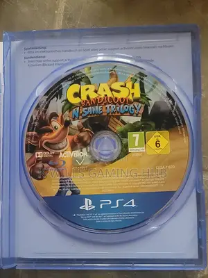 Crash Bandicoot N San Trilogy Cd Ps4