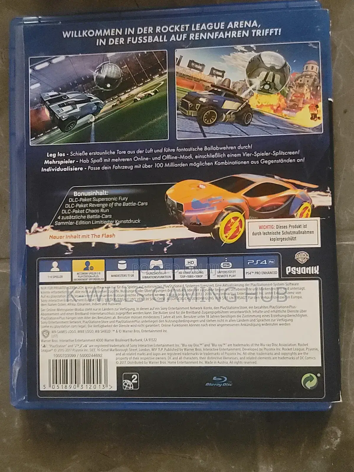 Rocket League Cd Ps4