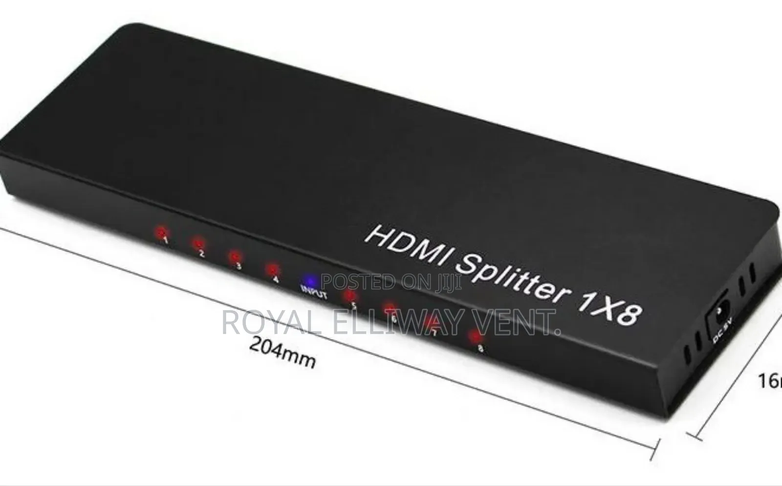 8 Way HDMI Splitter