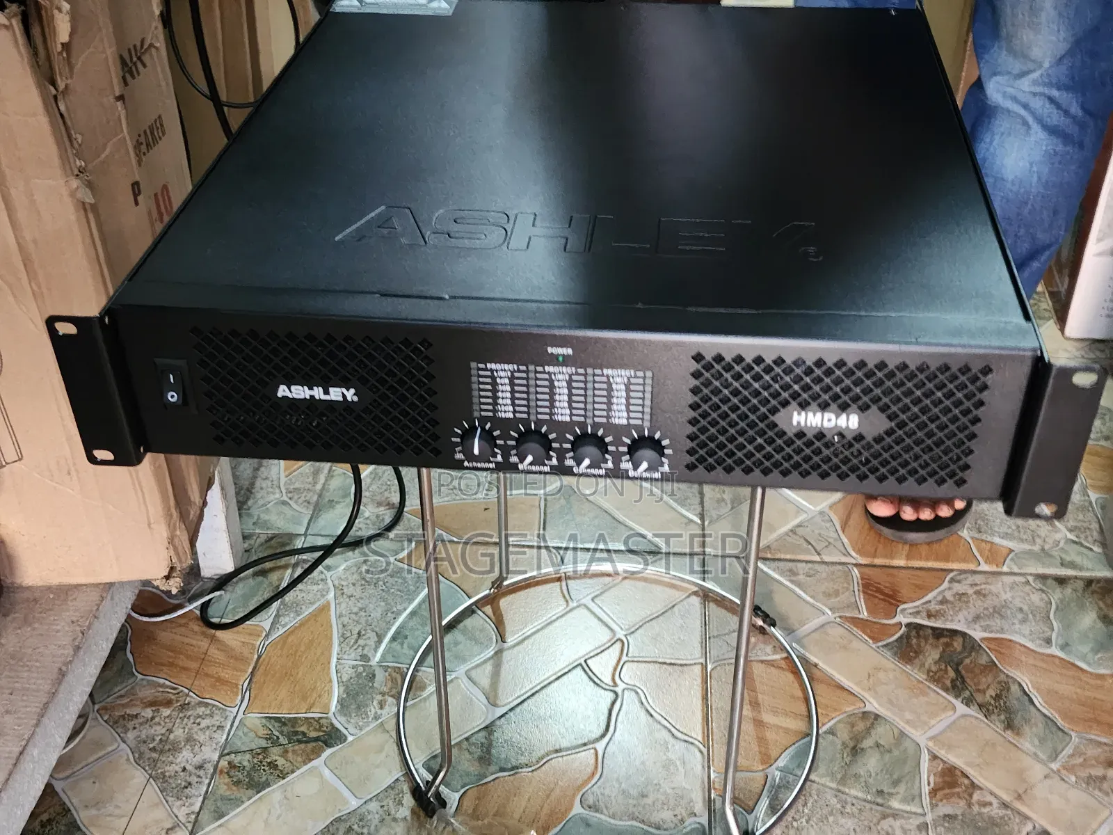 Ashley 4 Channel Full Range/ Line Array Amplifier