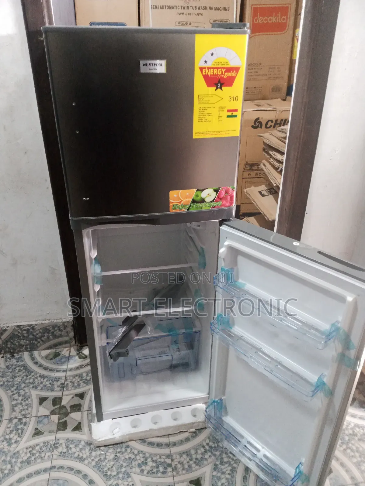 Quality and Affordable Westpool Refrigerator Freezer 138L