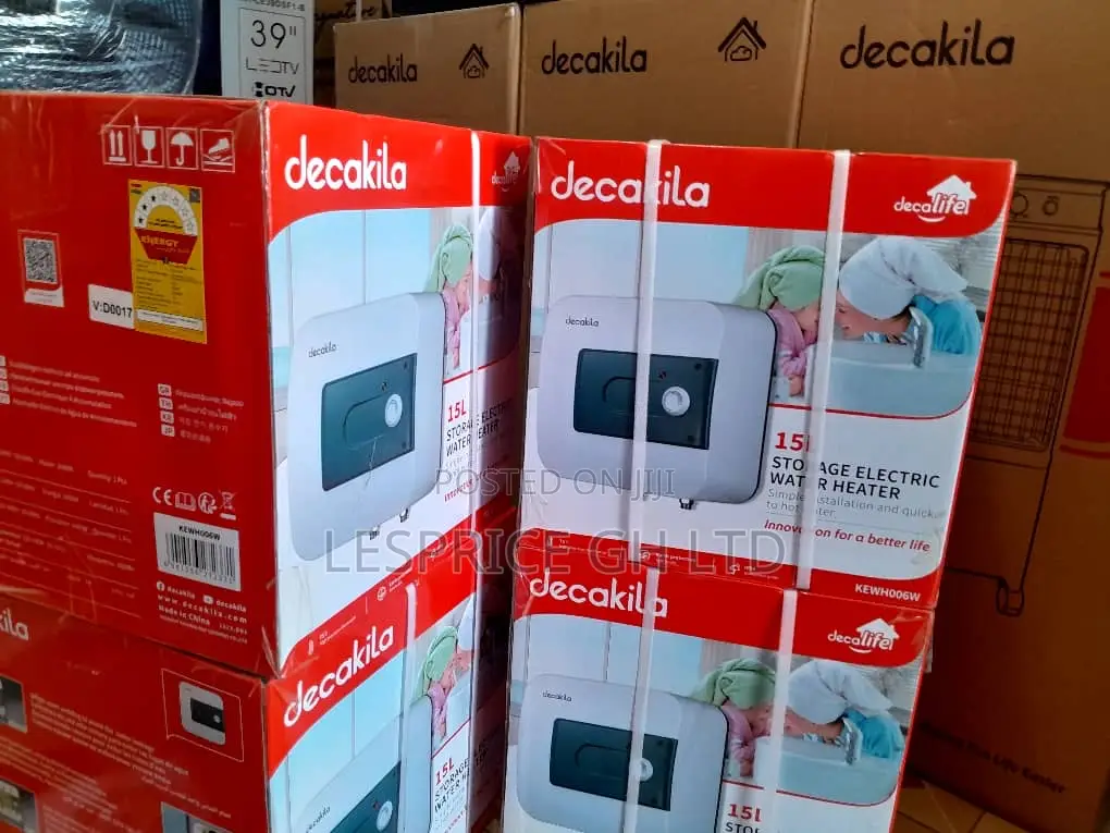 Stylish Package ~Decakila 15L Water Heater