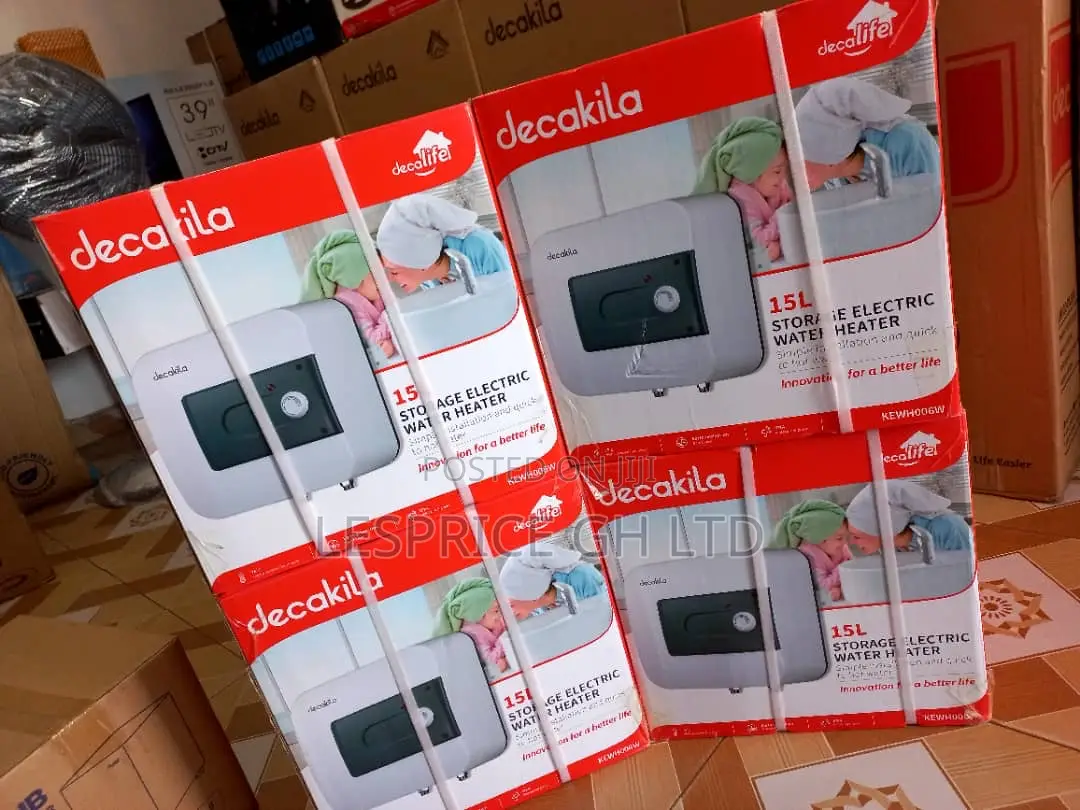 Decakila 15L Water Heater We Got You Covered