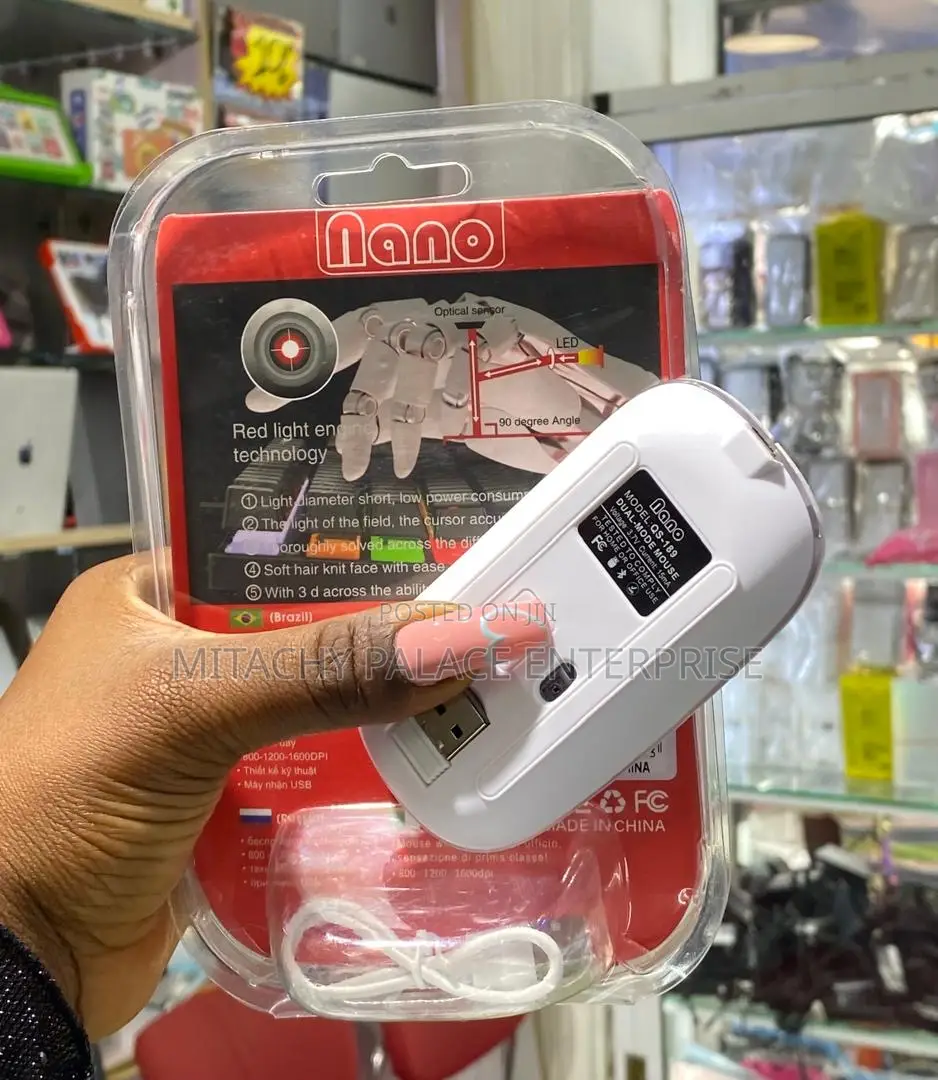 Nano Wireless Rechargeable Mouse