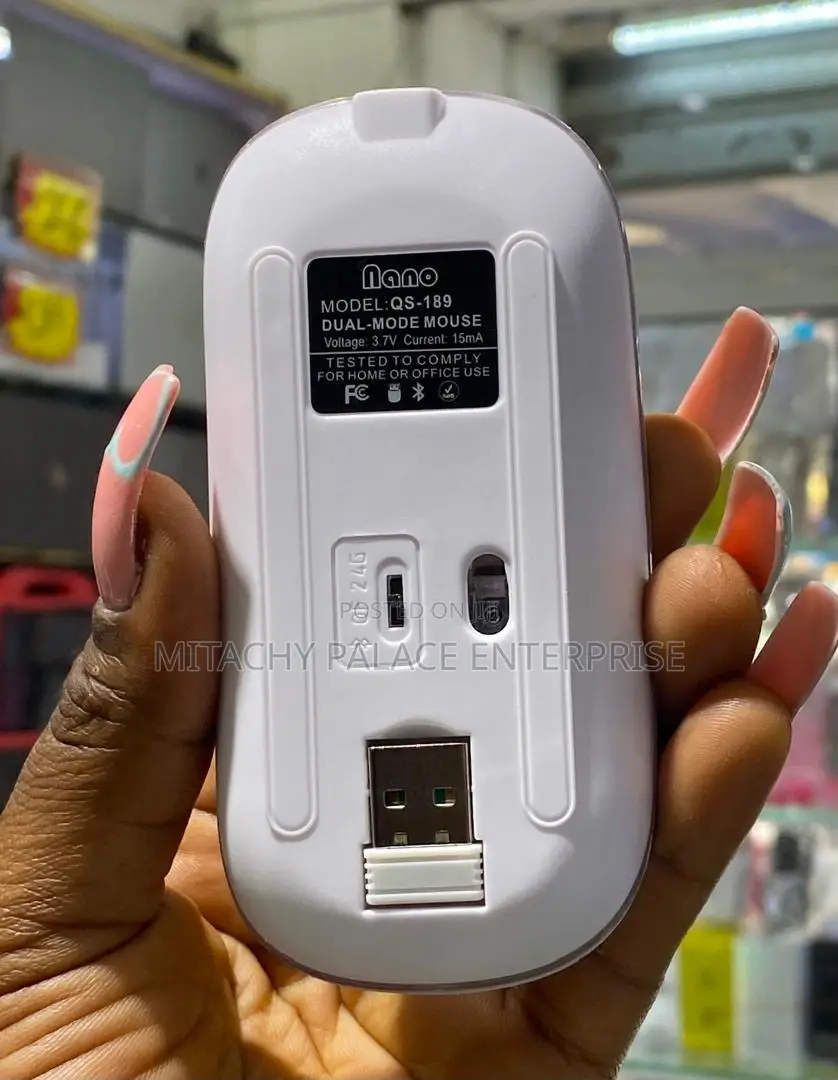 Nano Wireless Rechargeable Mouse