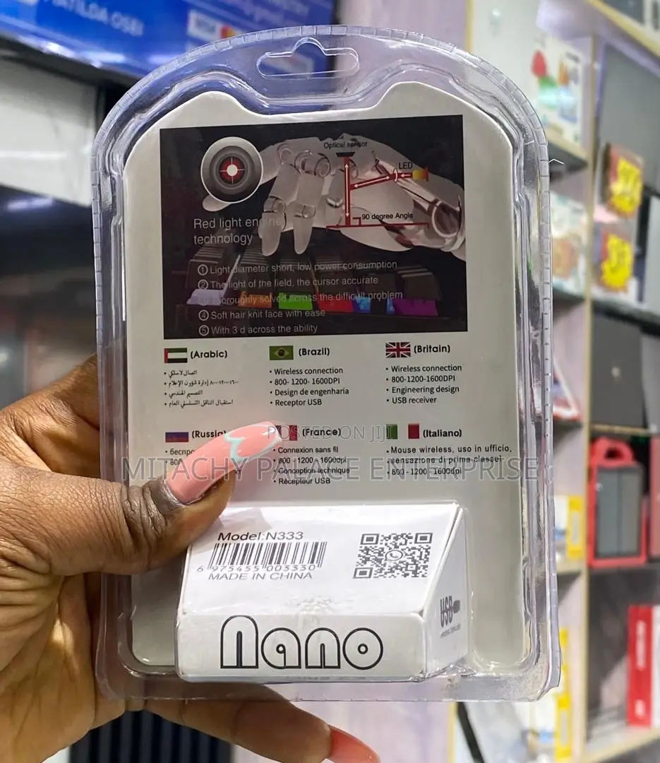 Nano Wireless Rechargeable Mouse