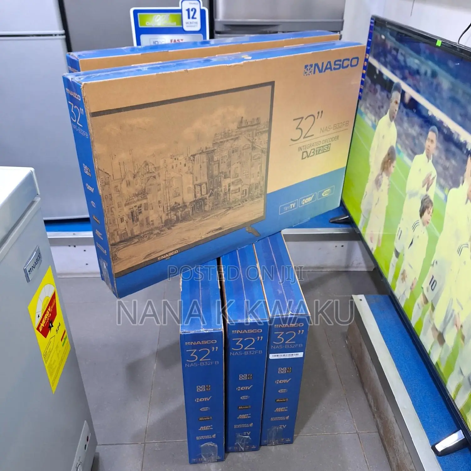 New in Box Nasco 32inches Digital TV