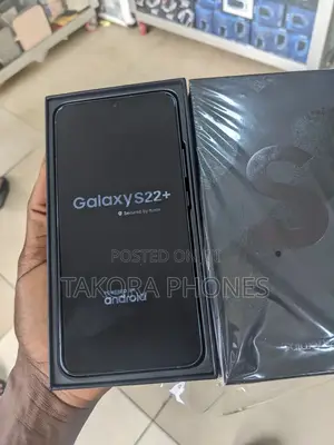 New Samsung Galaxy S22+ 5G 128 GB Black