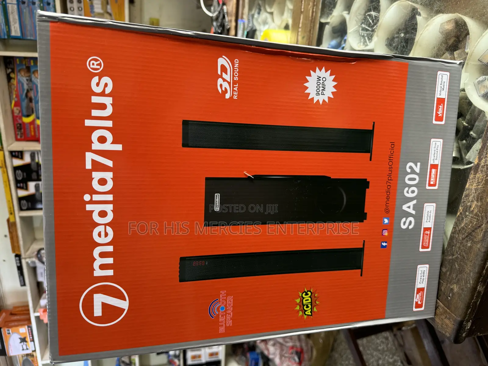Media 7plus Soundbar and Speaker