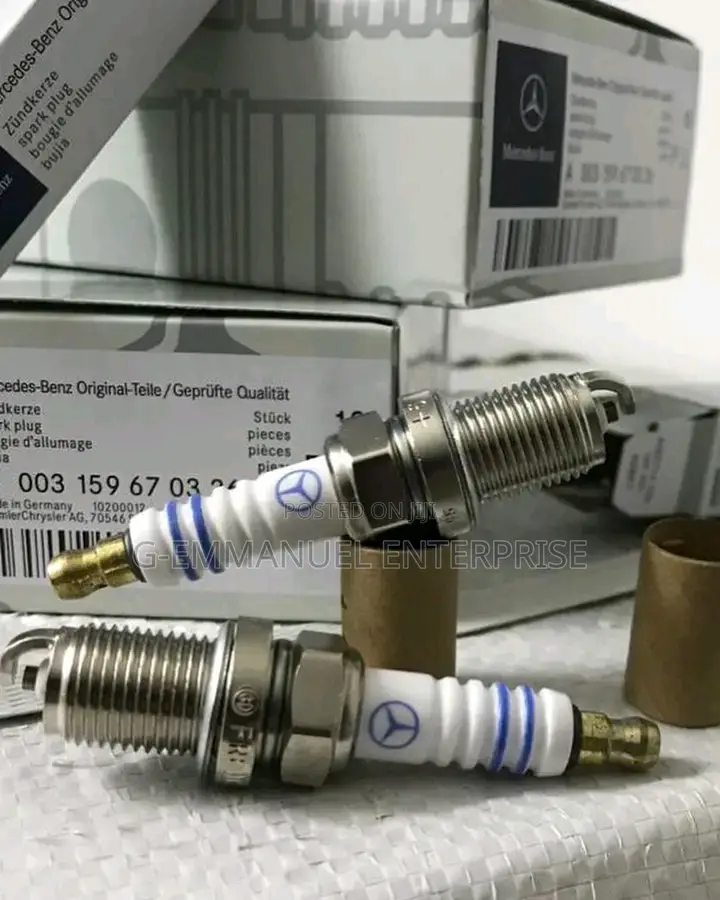 Mercedes Benz C200 2008 Spark Plugs. Original Germany.