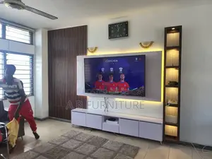 Tv Wall Mount With a Decor