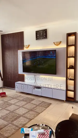 Tv Wall Mount With a Decor
