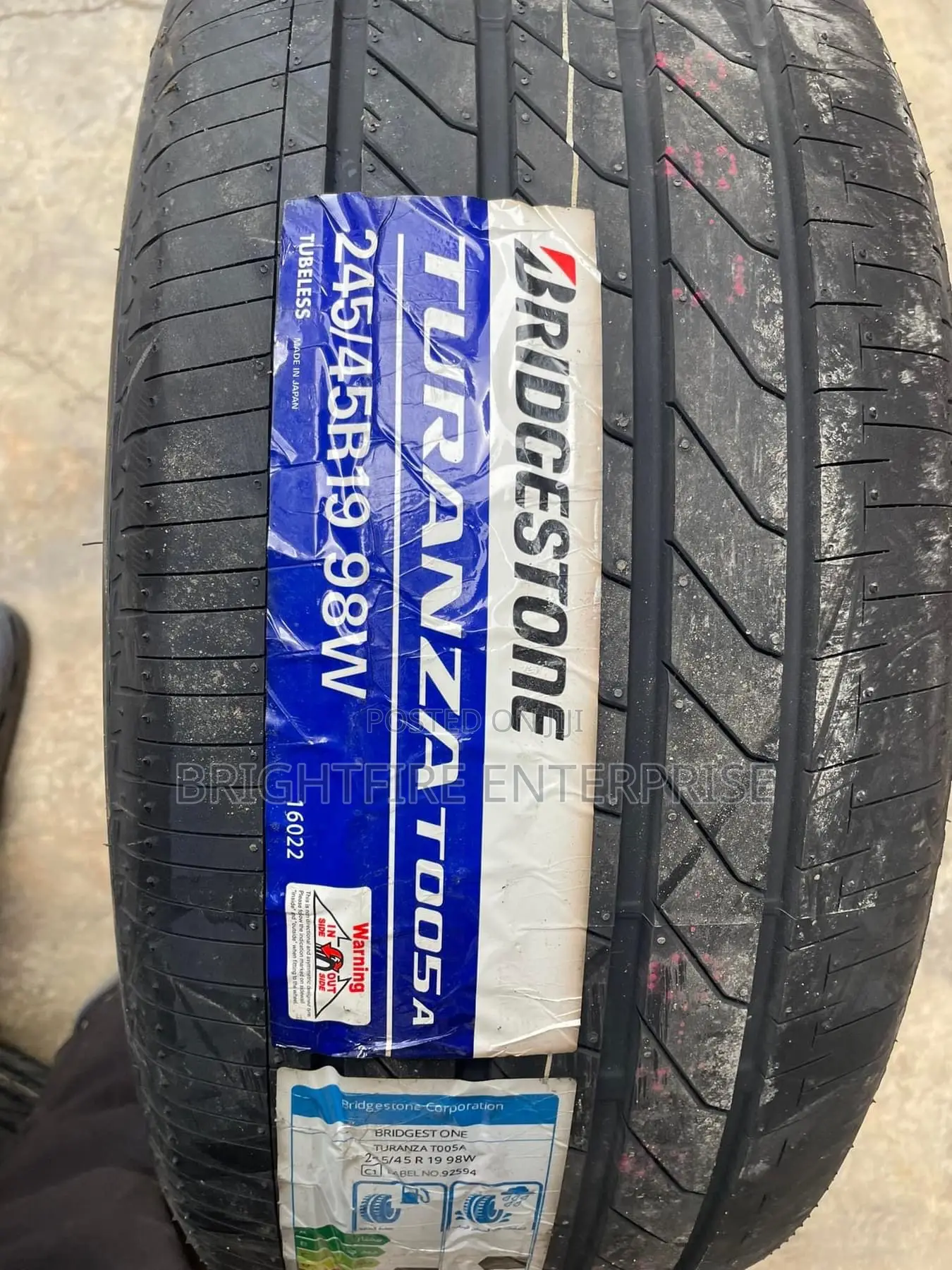 Brand Tyres Available