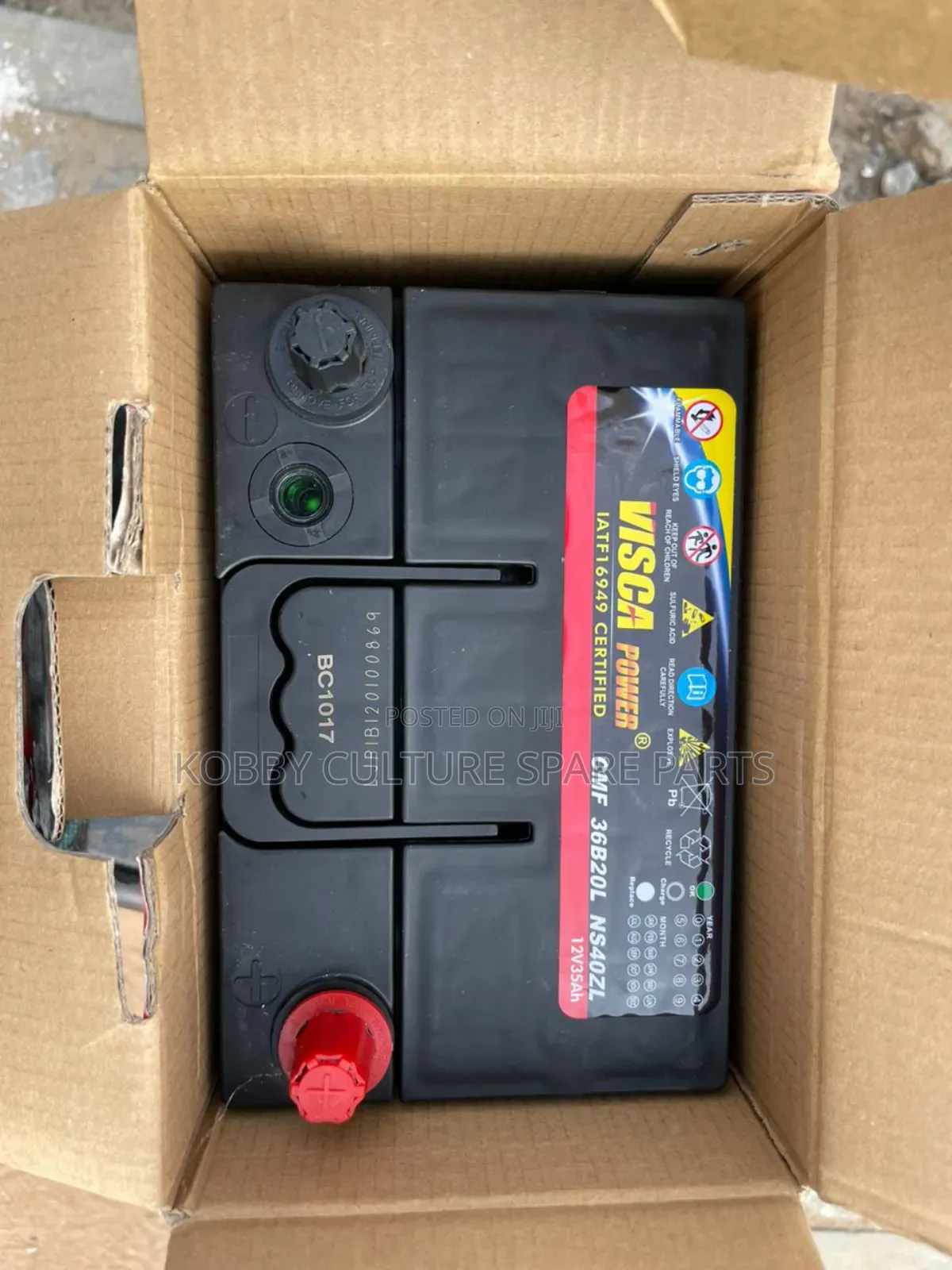 Original Visca Battery 13plate Available