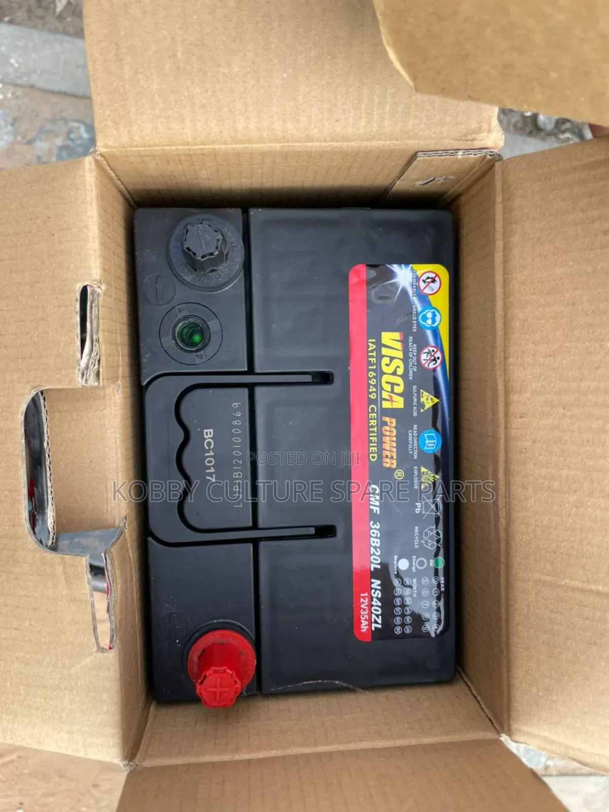Original Visca Battery 13plate Available