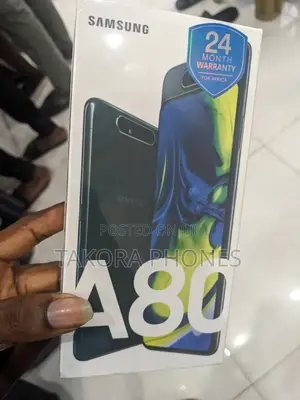 New Samsung Galaxy A80 128 GB Black