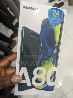 New Samsung Galaxy A80 128 GB Black