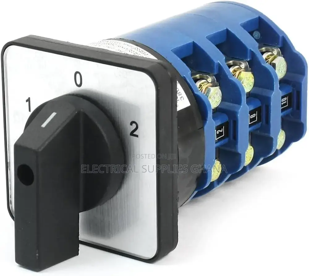 3 Phase Changeover Switch 1-0-2 Position for Power Transfer