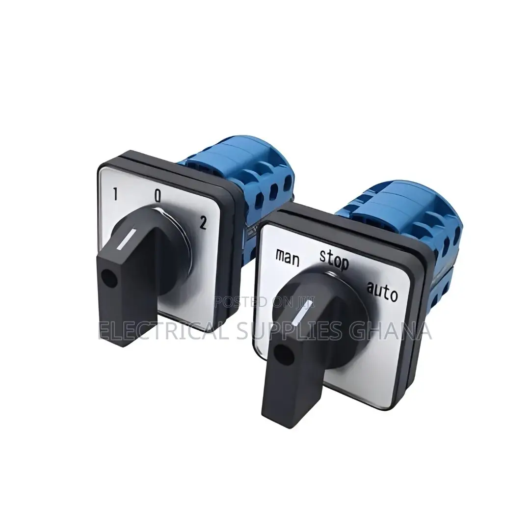 3 Phase Changeover Switch 1-0-2 Position for Power Transfer