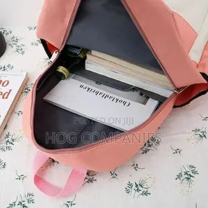 4pcs School Bag Purse Pen Case Travel Laptop Bag Backpack
