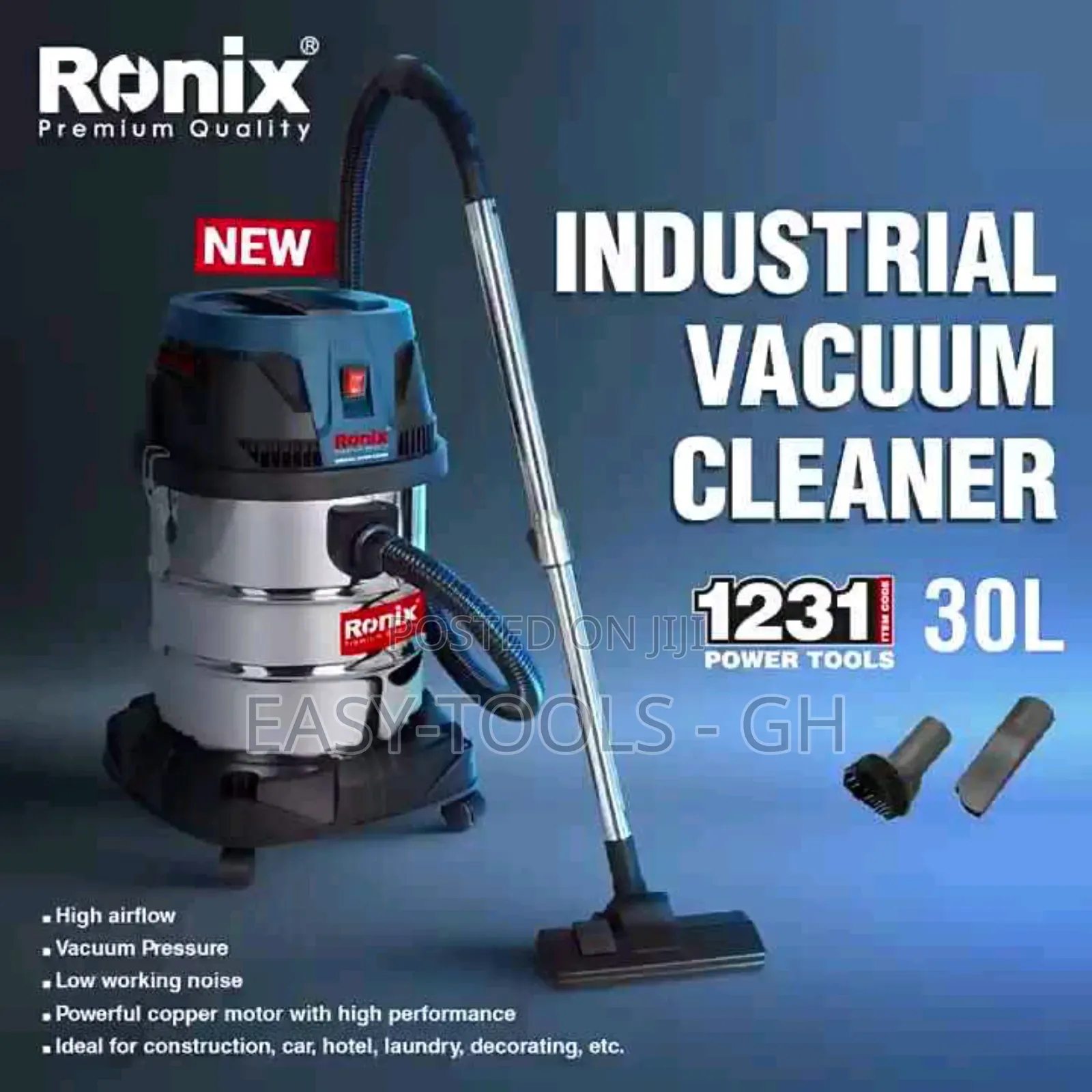 Ronix Vacuum Cleaner _Industrial 30L