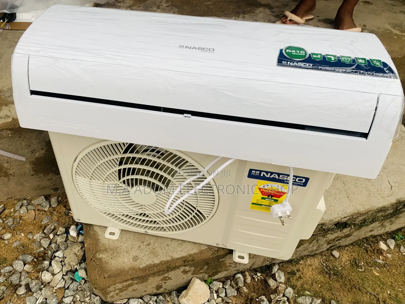 R410 Gas Nasco 2.5hp Air Conditioner(White).
