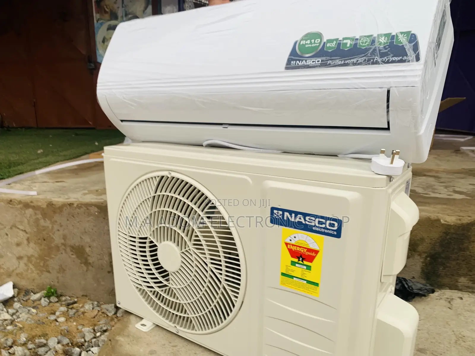 Latest Nasco 2.5hp R410 Split Air Conditioner(White).