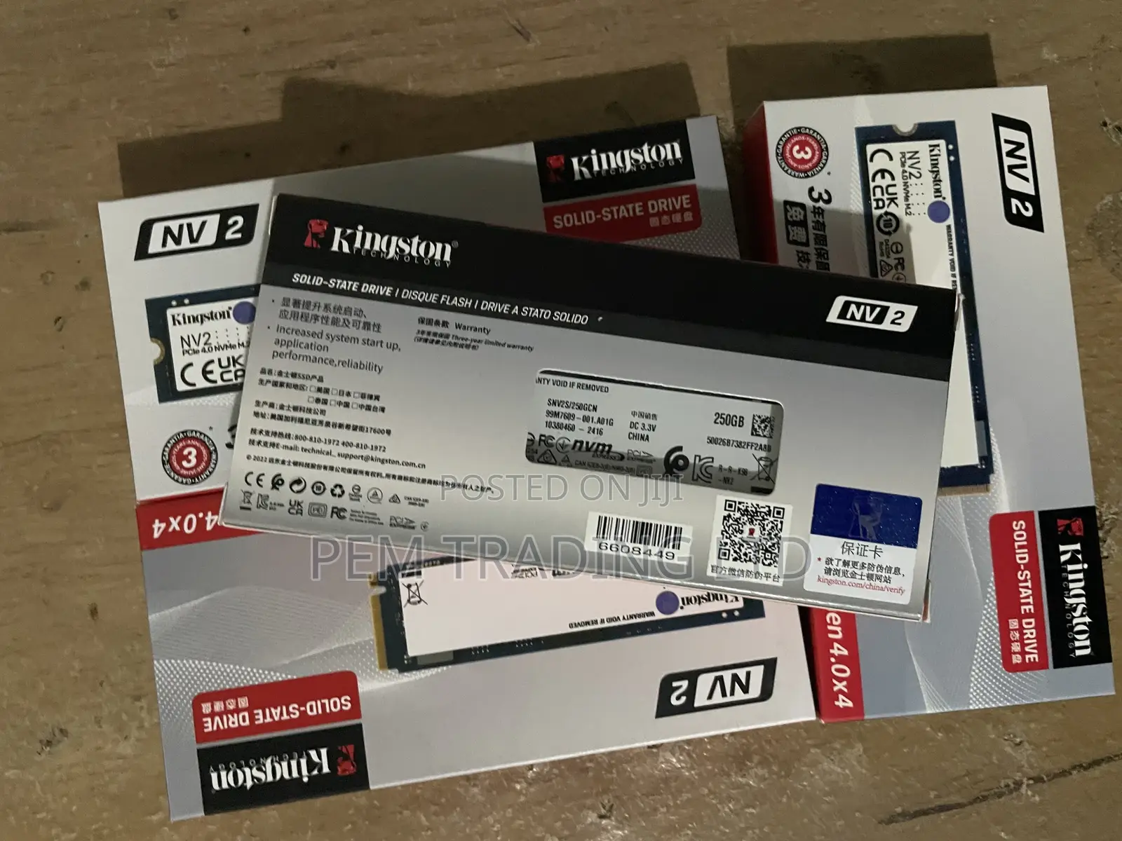 Kingston SSD Pcie 4.0 250g M.2
