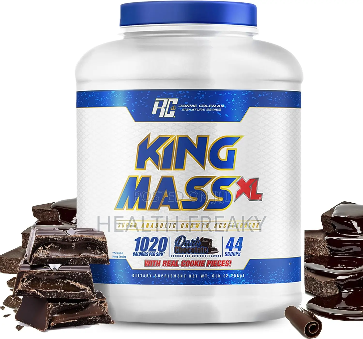 King Mass Gainer Protein Muscle Builder Weight Gainer