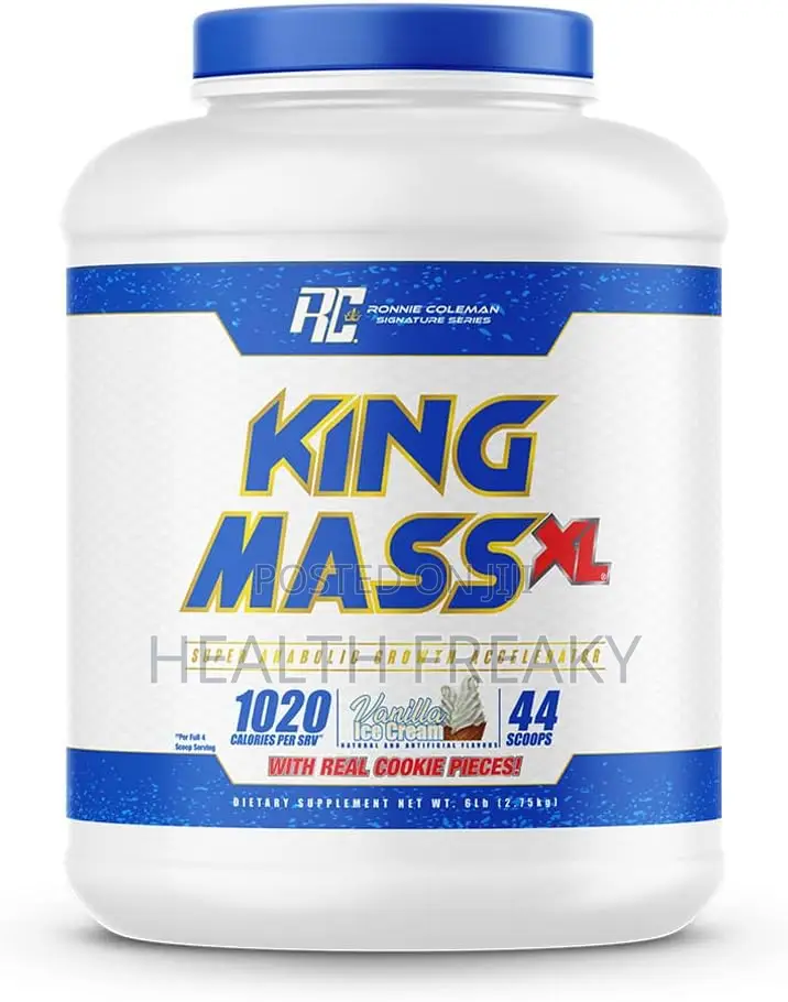 King Mass Gainer Protein Muscle Builder Weight Gainer