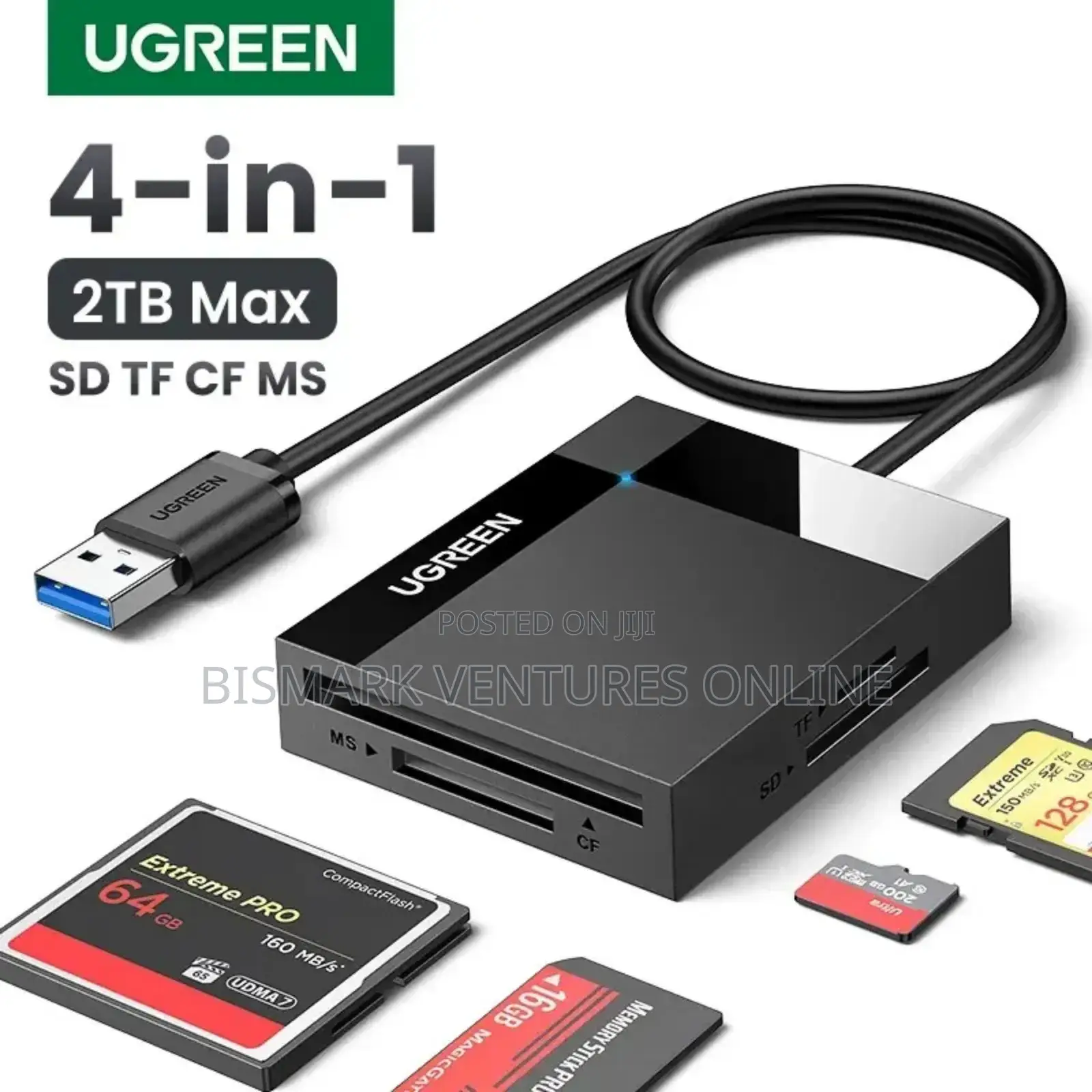 Compact Flash Card Reader 4-in-1 Ugreen