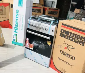 Original Ferre 4 Gas Cooker 60by60 Oven With Grill 