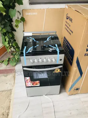 Purchase 4 Gas Cooker Oven With Grill 50by50 Volcano Gray