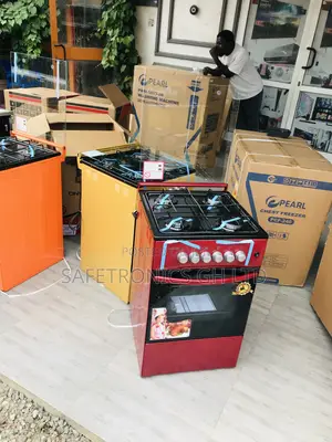 Purchase 4 Gas Oven With Grill Volcano 50by50 Cooker Red