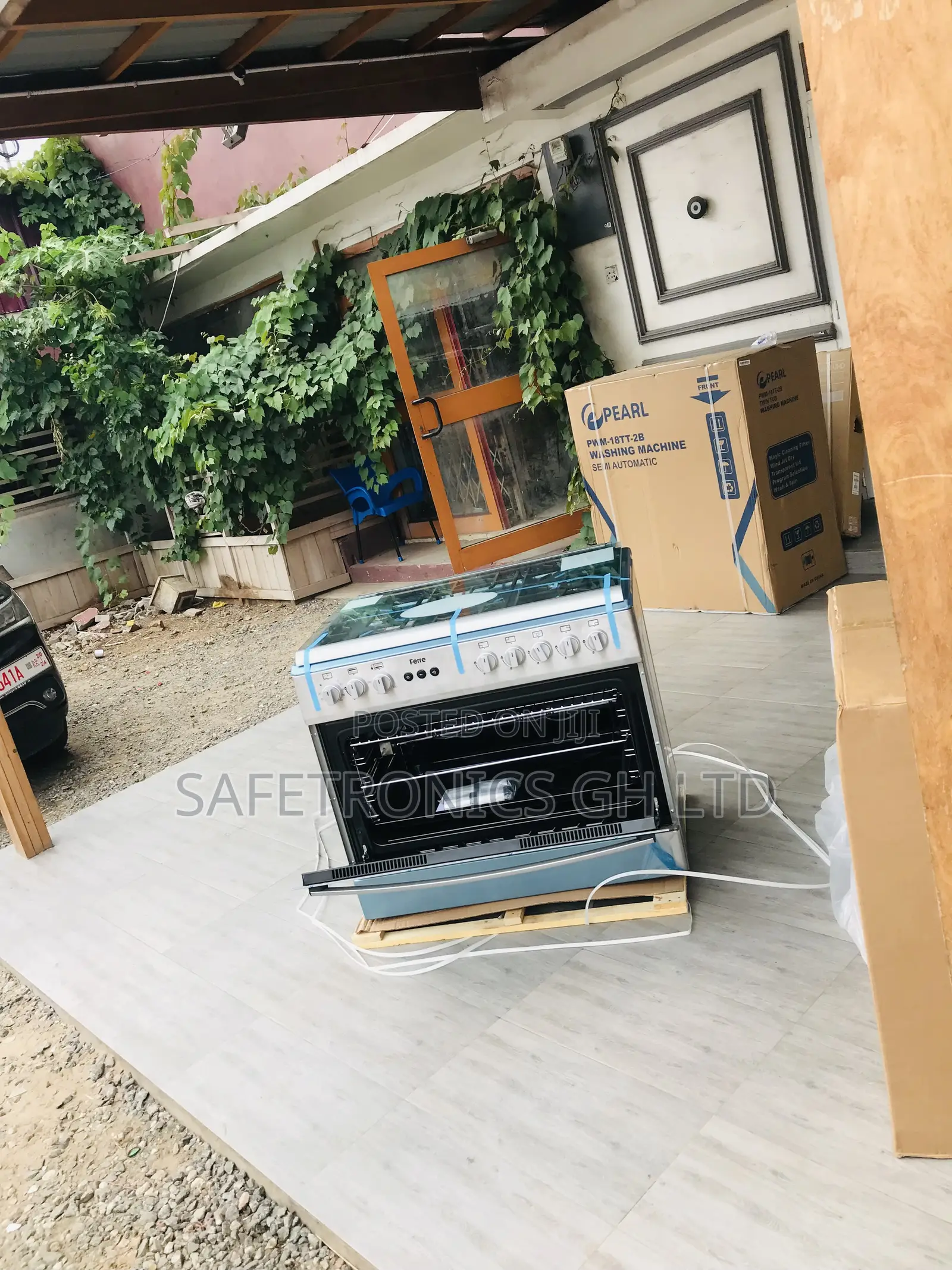 5 Gas Cooker Oven With Grill Ferre 60x90 Auto Ignition Ferre