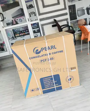 Pearl PCF-240 200 Liters Glas Lid Singledoor Chestfreezer