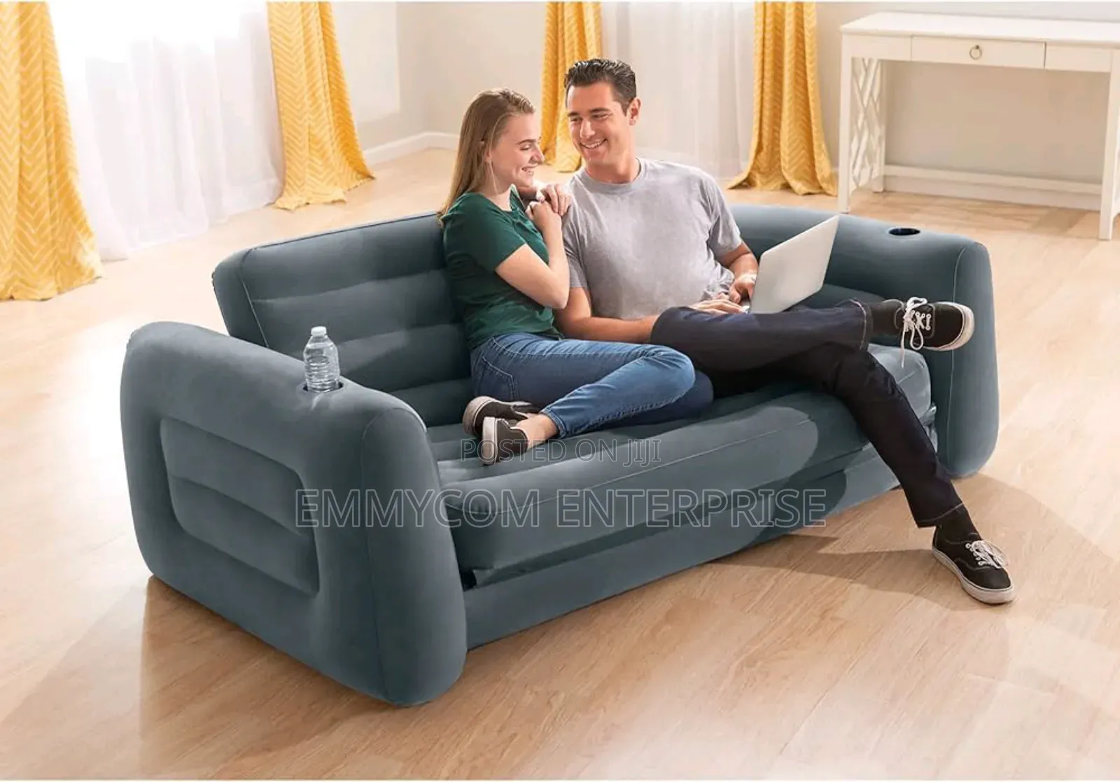 3 In1 Air Sofa Fiber Material It Can Be Converted to Air Bed