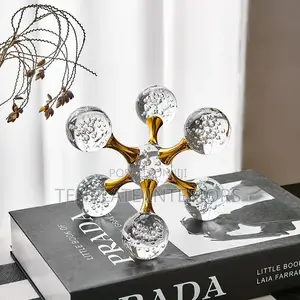 Crystal Molecules Ornament
