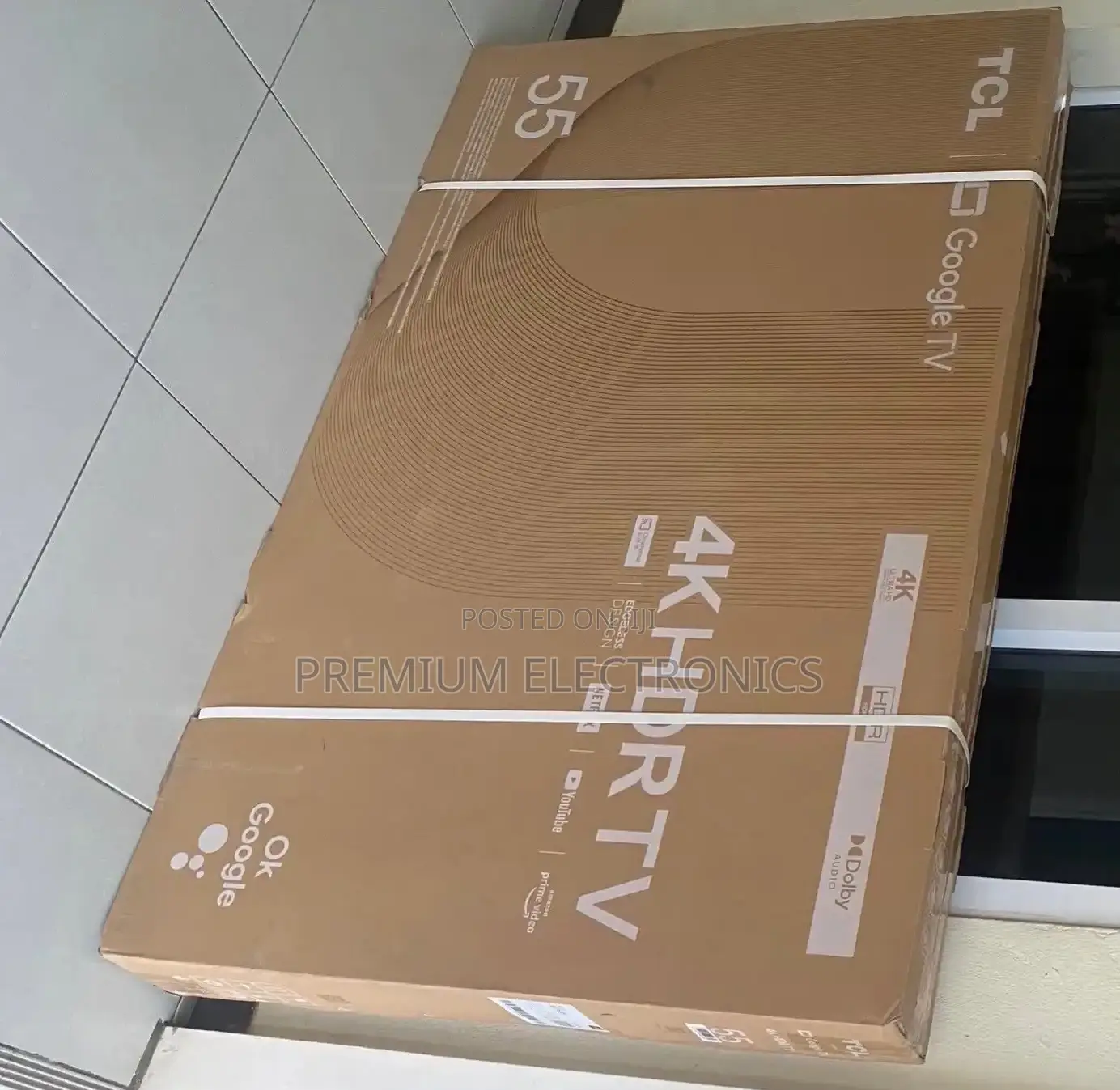 Futuristic Designed 55 Inches Led Google Tv | TCL Uhd HDR