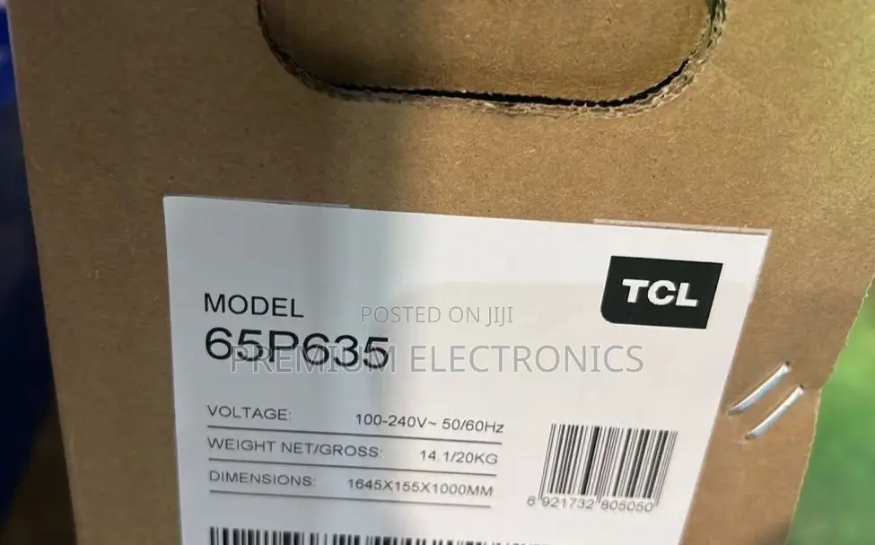 Tcl First In Its Class 65" Google Uhd Smart Television