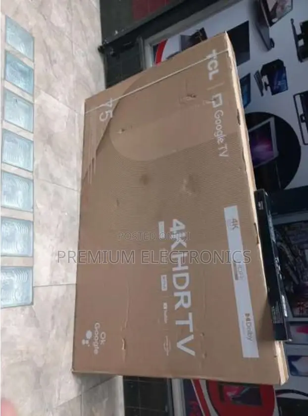 Gargantuan Brilliant Color 75" Uhd Tcl Android Smart Tv