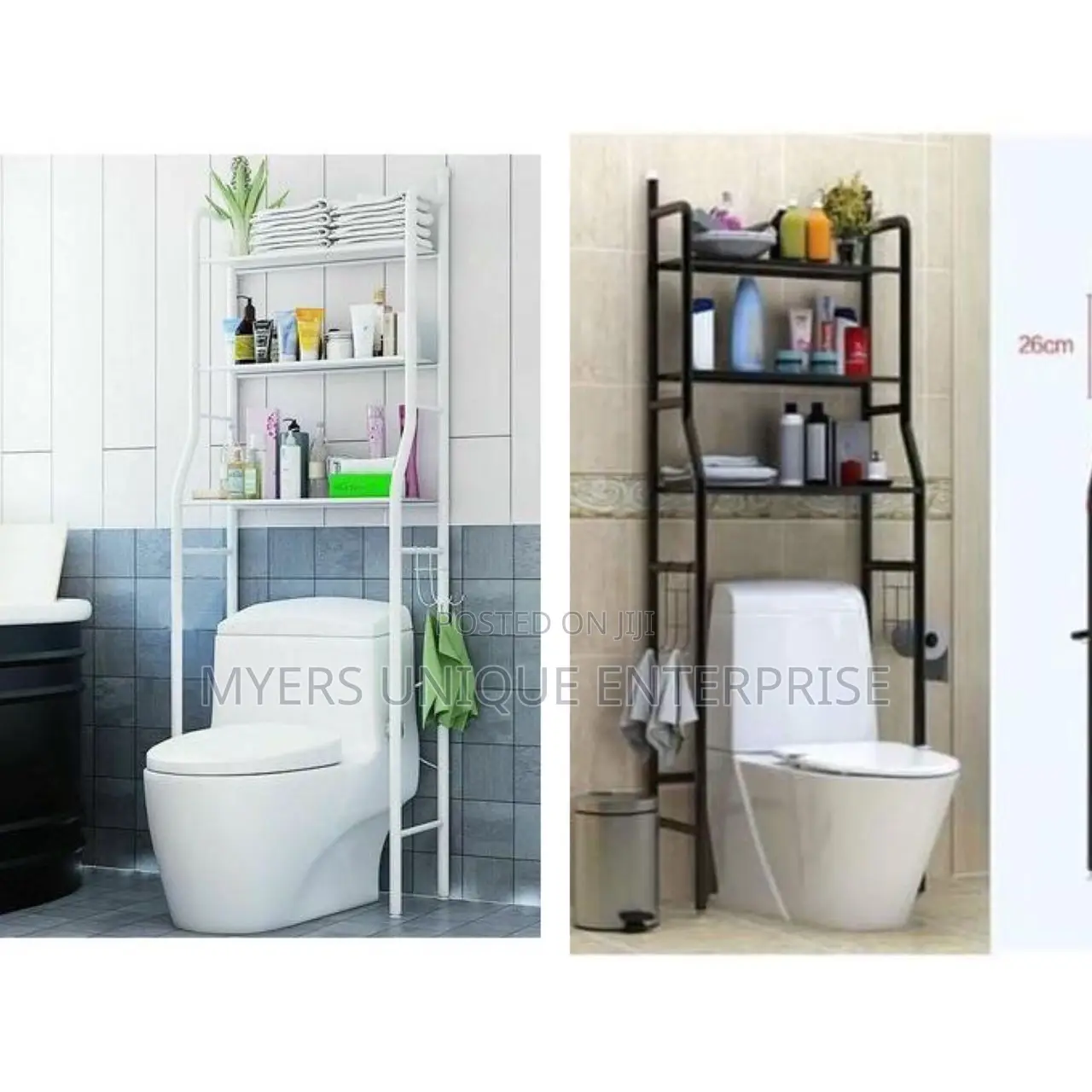 Toilet Rack (Stainless Steel)